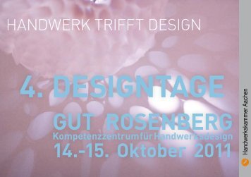 Dokumentation 4. Designtage Gut Rosenberg