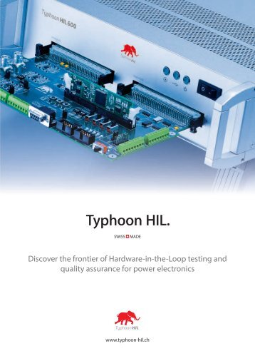 Typhoon HIL. - GvA Leistungselektronik GmbH