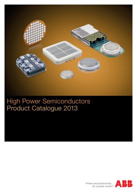 High Power Semiconductors Product Catalogue 2013 - GvA ...