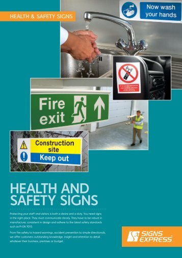 Health & Safety Signs 