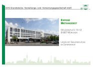 Exposé und Grundrisse - GVG Grundstücks- Verwaltungs