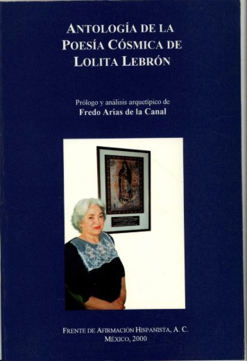 antología de la poesía cósmica de lolita lebrón - Frente de ...