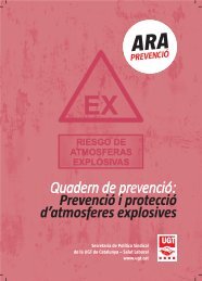 Quadern de prevenció: Prevenció i protecció d'atmosferes ... - UGT