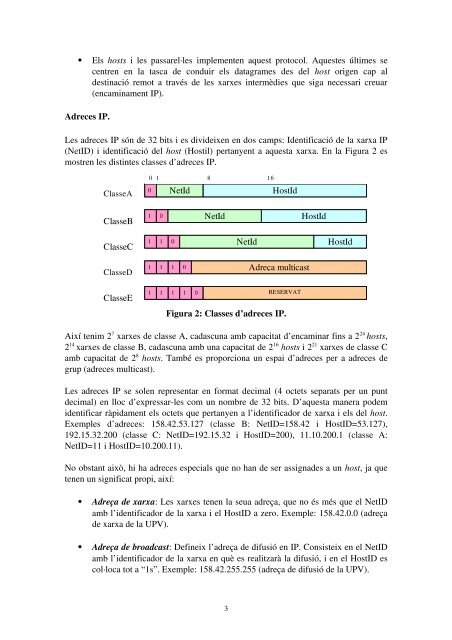 Xarxes de computadors - Redes de Computadores