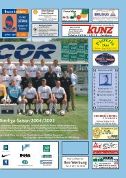 Anpfiff - 1. FC Eschborn