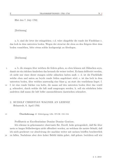 Leibniz, Akademie-Ausgabe, 1702--1716 - Gottfried Wilhelm Leibniz ...