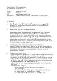 Protokoll der Sitzung vom 16.01.12 - Gymnasium Buxtehude Süd