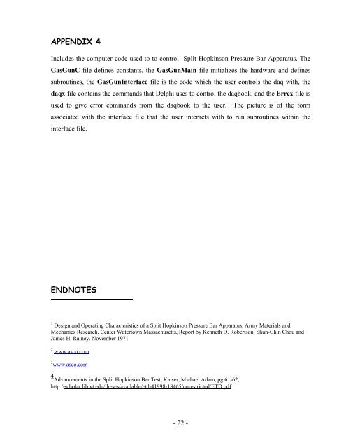 design and characteristics of a split hopkinson pressure bar apparatus