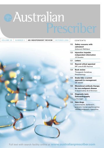 download the full PDF issue - Australian Prescriber