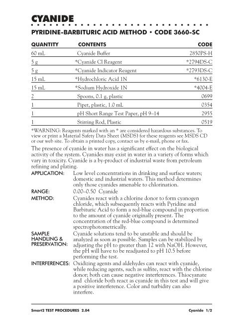 TEST INSTRUCTIONS - Geotech Environmental Equipment