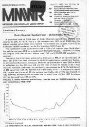 Rocky Mountain Spotted Fever - United si^ef978/«n?e^ &/