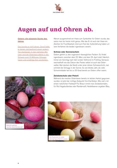 SPAR Schweiz - Magazin 02/12