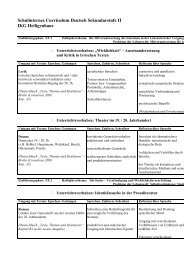 Lehrplan Deutsch GK Abitur 2014 - Immanuel-Kant-Gymnasium