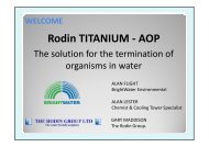 Rodin TITANIUM - AOP - Cibse