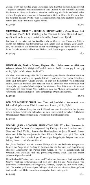 Kunst - Buchhandlung Walther König