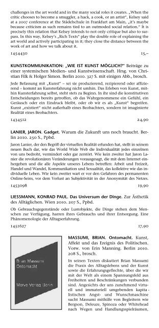 Kunst - Buchhandlung Walther König