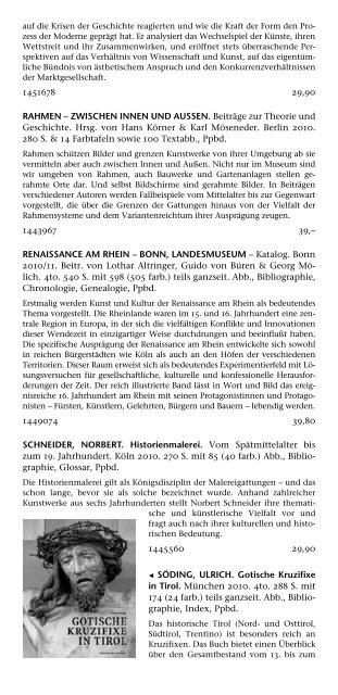 Kunst - Buchhandlung Walther König