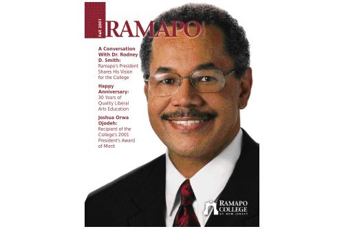 A Conversation With Dr. Rodney D. Smith - Ramapo College of New ...