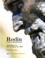 Rodin User's Handbook