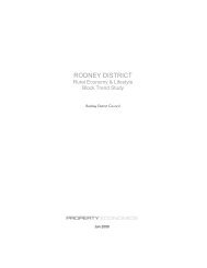 Rodney District Rural Economy & Lifestyle Block ... - Auckland Council