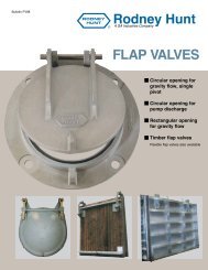 Flap Valves - Rodney Hunt Company