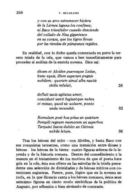 POESIA Y POLITICA EN HORACIO* Las dos últimas ... - InterClassica