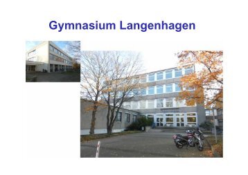 Informationen für Eltern - Gymnasium Langenhagen