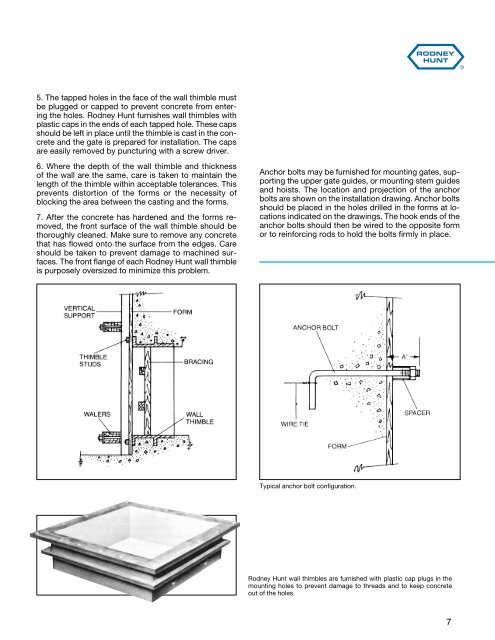 Instruction Manual - Rodney Hunt Company