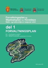 Forvaltningsplan for Hovedøya