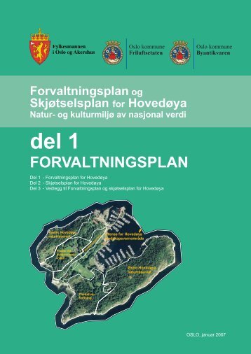 Forvaltningsplan for Hovedøya