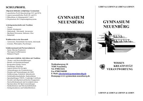 PDF-Dokument (214 KB) - Gymnasium Neuenbürg