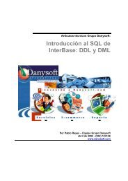 Introducción al SQL de InterBase: DDL y DML - Blearning