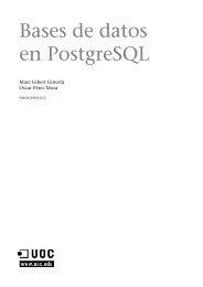Bases de datos en PostgreSQL