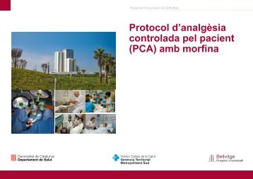 Hospital Universitari de Bellvitge Protocol d'analgèsia