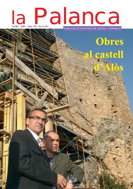 Obres al castell d'Alòs Obres al castell d'Alòs - La Palanca