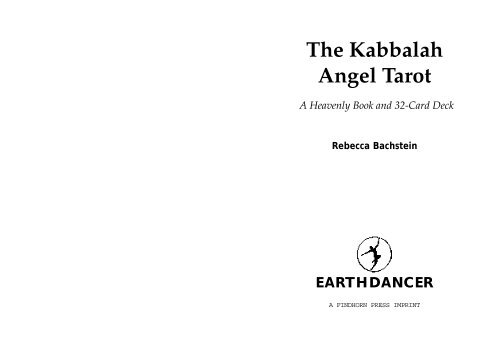 The Kabbalah Angel Tarot - Earthdancer Books