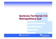 Gerència Territorial ICS Metropolitana Sud - Hospital Universitari de ...