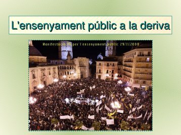 L'ensenyament públic a la deriva - Nodo 50