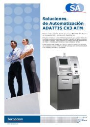 Adattis CX3 ATM - Tecnocom