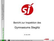Auszüge aus der PowerPoint-Präsentation... - Gymnasium Steglitz