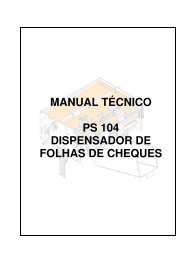 MANUAL TÉCNICO PS 104 DISPENSADOR DE FOLHAS ... - Pentasis