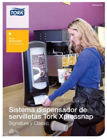 Sistema dispensador de servilletas Tork Xpressnap