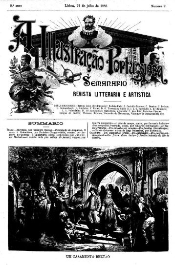 A Ilustração Portuguesa : semanário : revista literária e artística, 2º ...