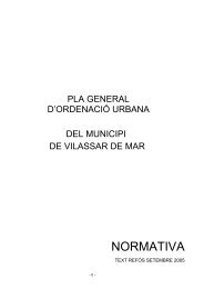 NORMATIVA - Ajuntament de Vilassar de Mar