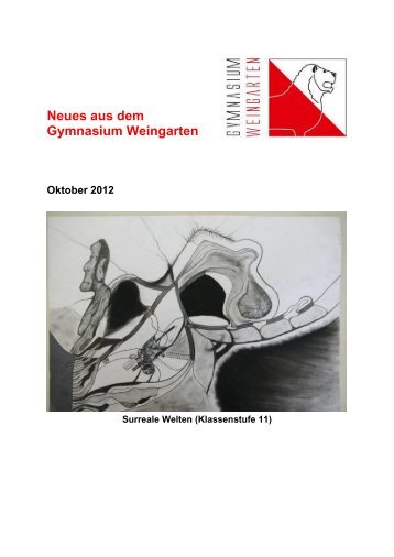 Ausgabe 4/2012 (Oktober) - Gymnasium Weingarten