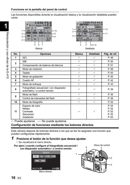 Manual de instrucciones - Olympus