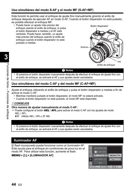 Manual de instrucciones - Olympus