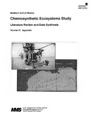 Chemosynthetic Ecosystems Study - Data Center