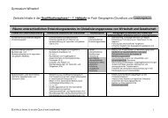 Curriculum für die Qualifikationsphase Sek. II - Gymnasium-Wilnsdorf