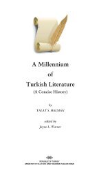 A Millenium of Turkish Literature - TEDA